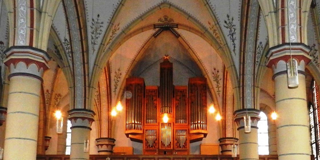 Orgel in der Pfarrkirche Theley