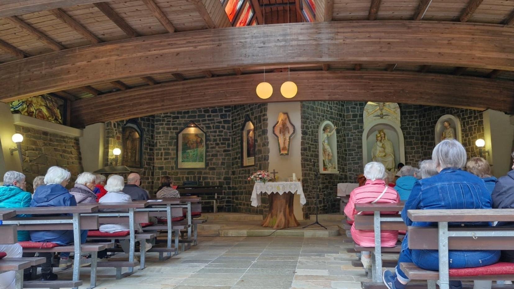 Foto vom 23.05., der Messe zum jährlichen Gelübdetag in Marpingen