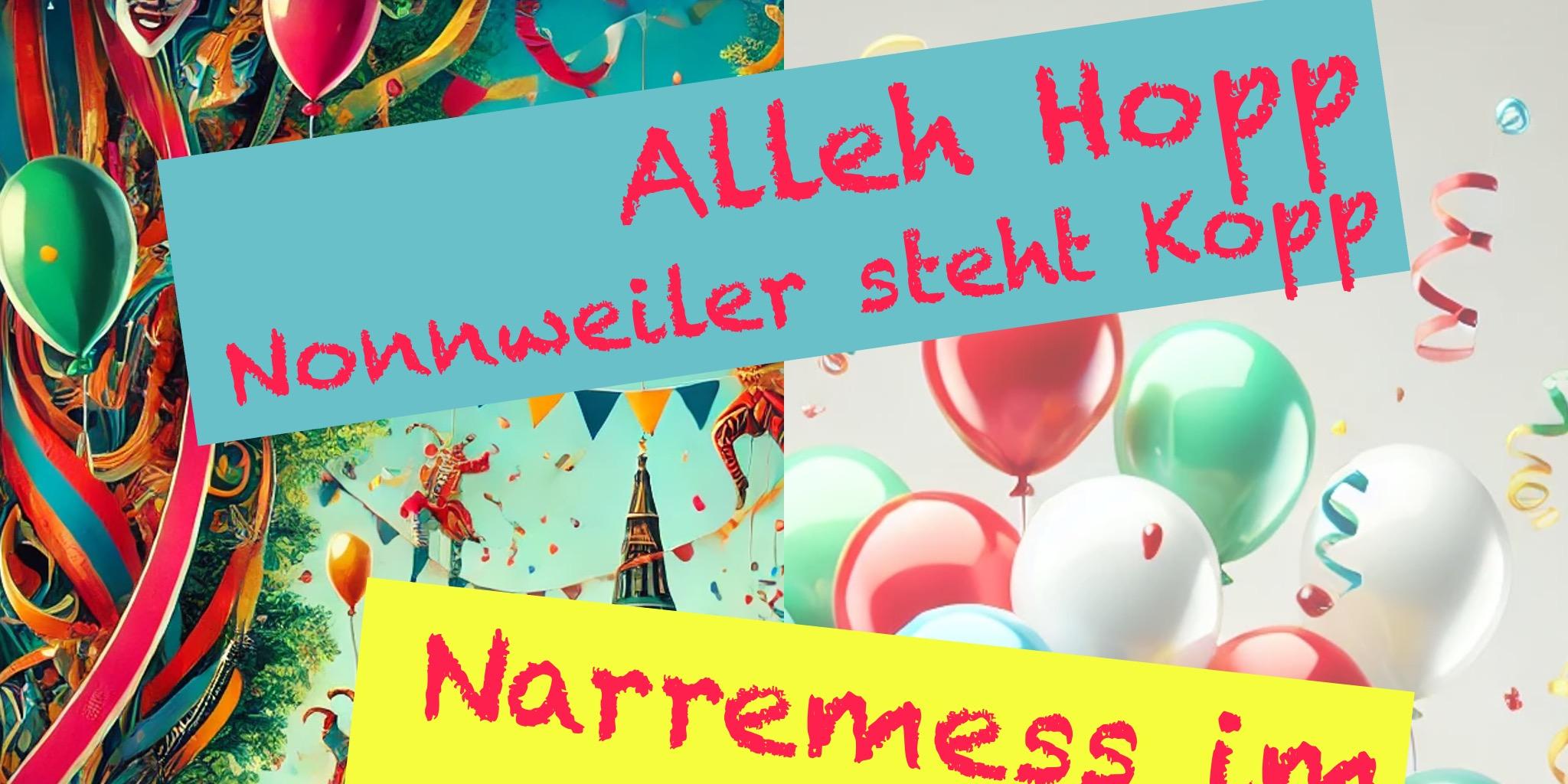 Plakat Narrenmesse 2025